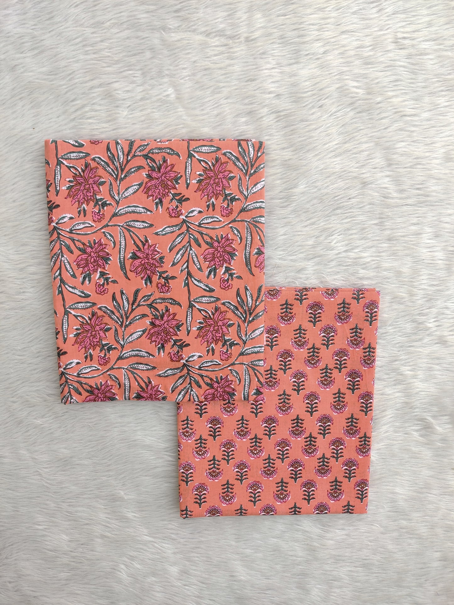 Jaipuri Printed Cotton Combo Set 2.5 Mtr each