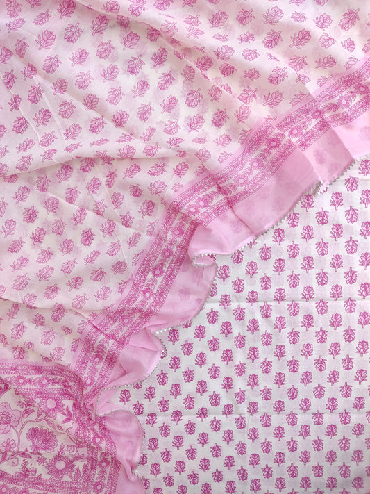 (SALE) TOP & DUPATTA Combo Set 2.5 Mtr each (NO BOTTOM)