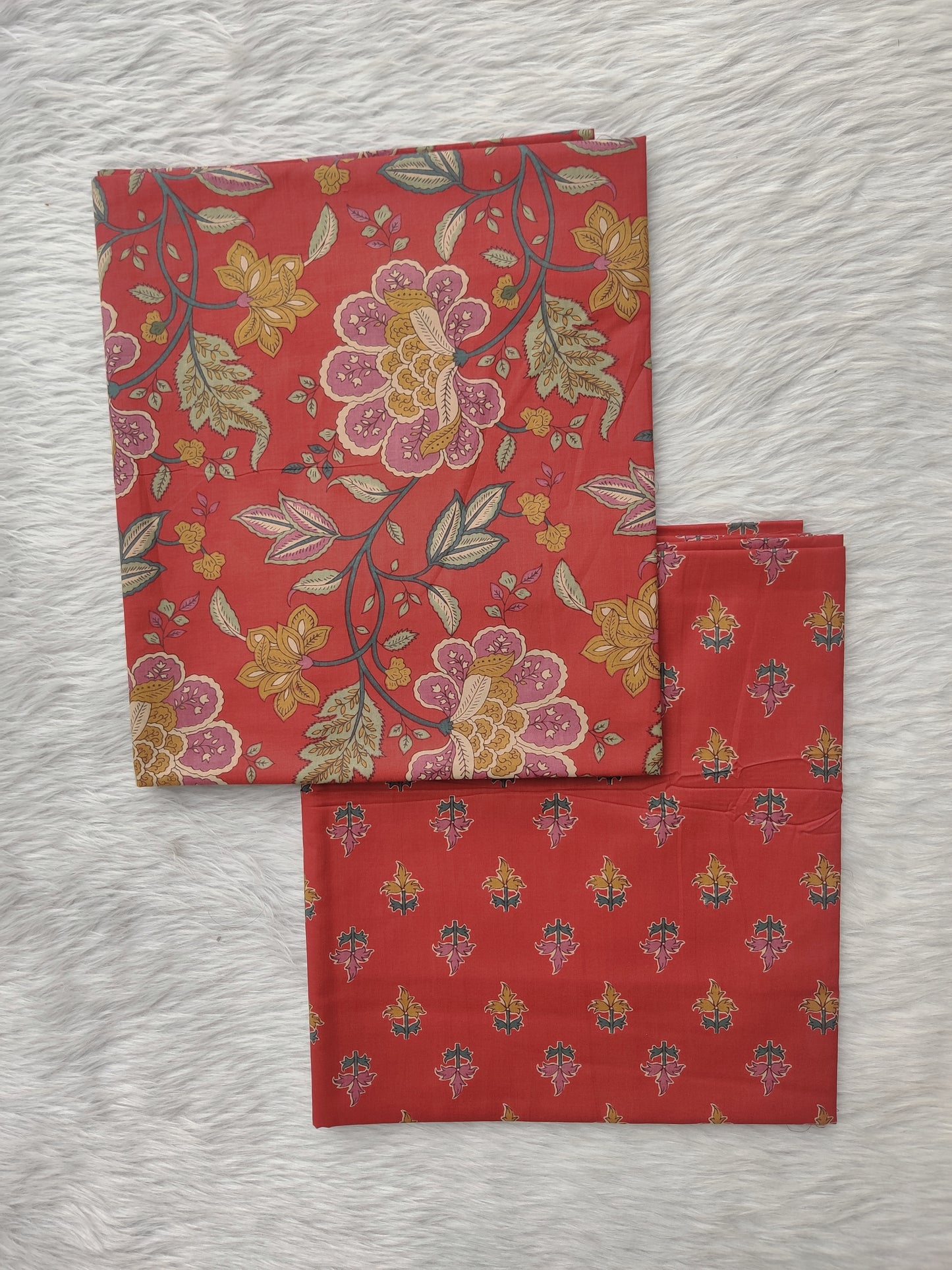 Jaipuri Printed Cotton Combo Set 2.5 Mtr each