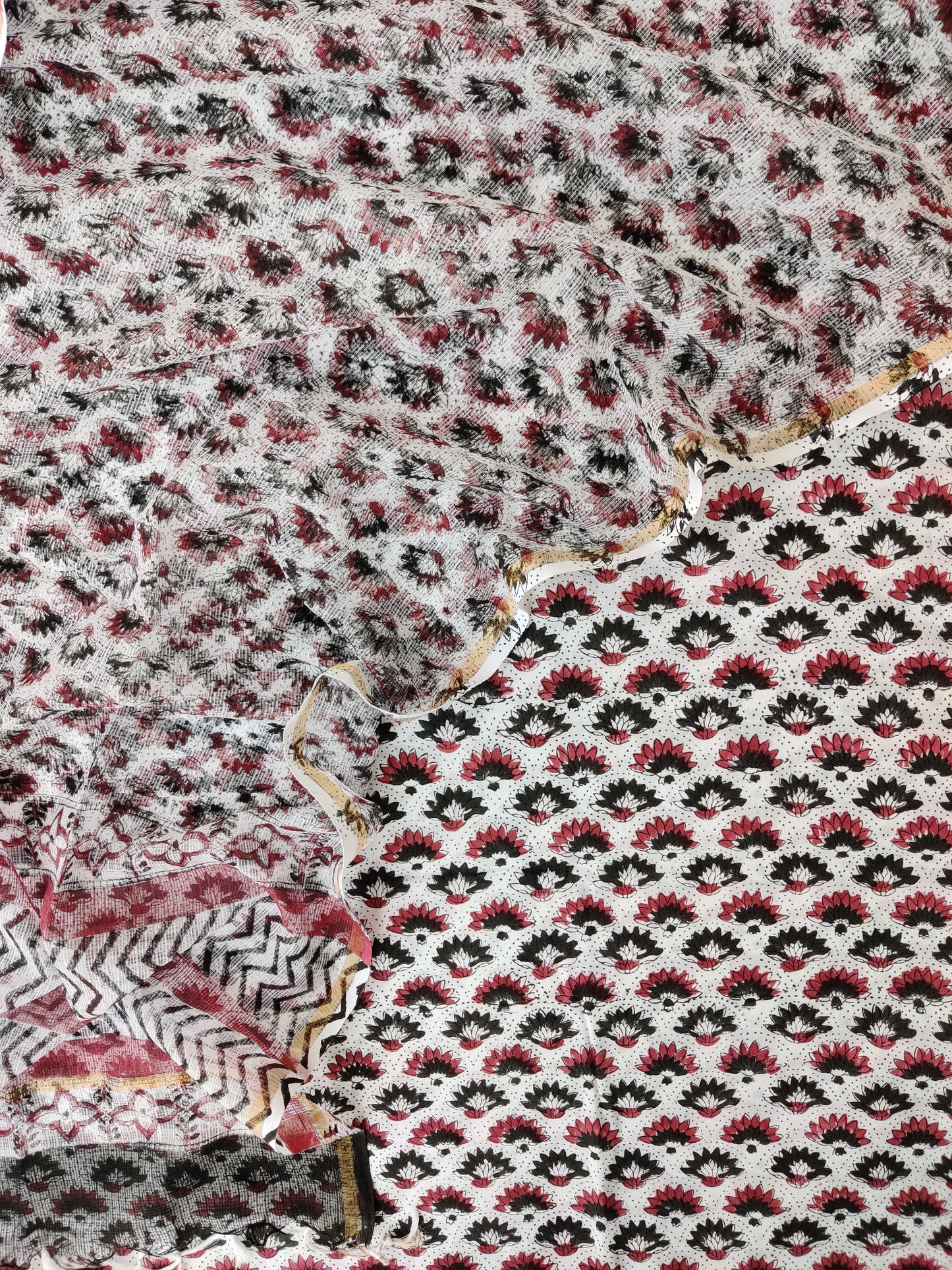 (SALE) TOP & DUPATTA Combo Set 2.5 Mtr each (NO BOTTOM)