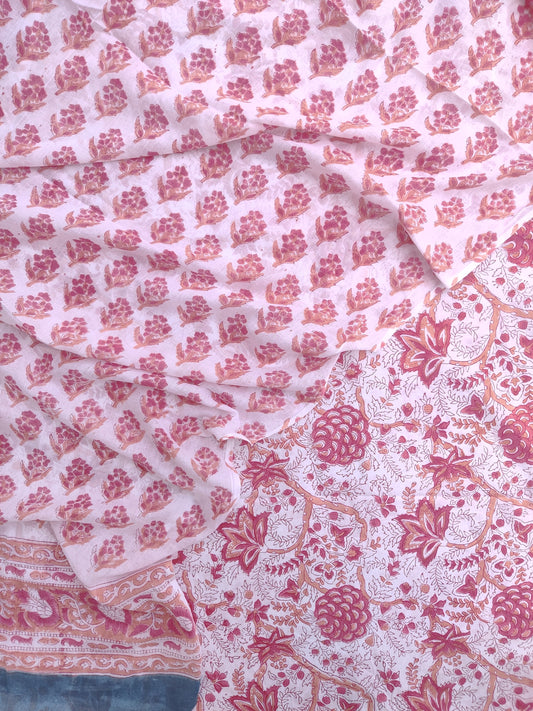 (SALE) TOP & DUPATTA Combo Set 2.5 Mtr each (NO BOTTOM)