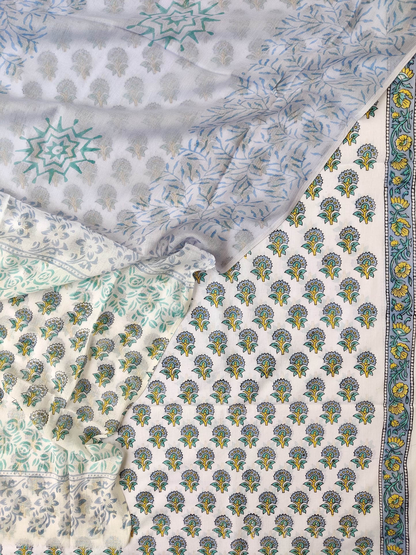 (SALE) TOP & DUPATTA Combo Set 2.5 Mtr each (NO BOTTOM)