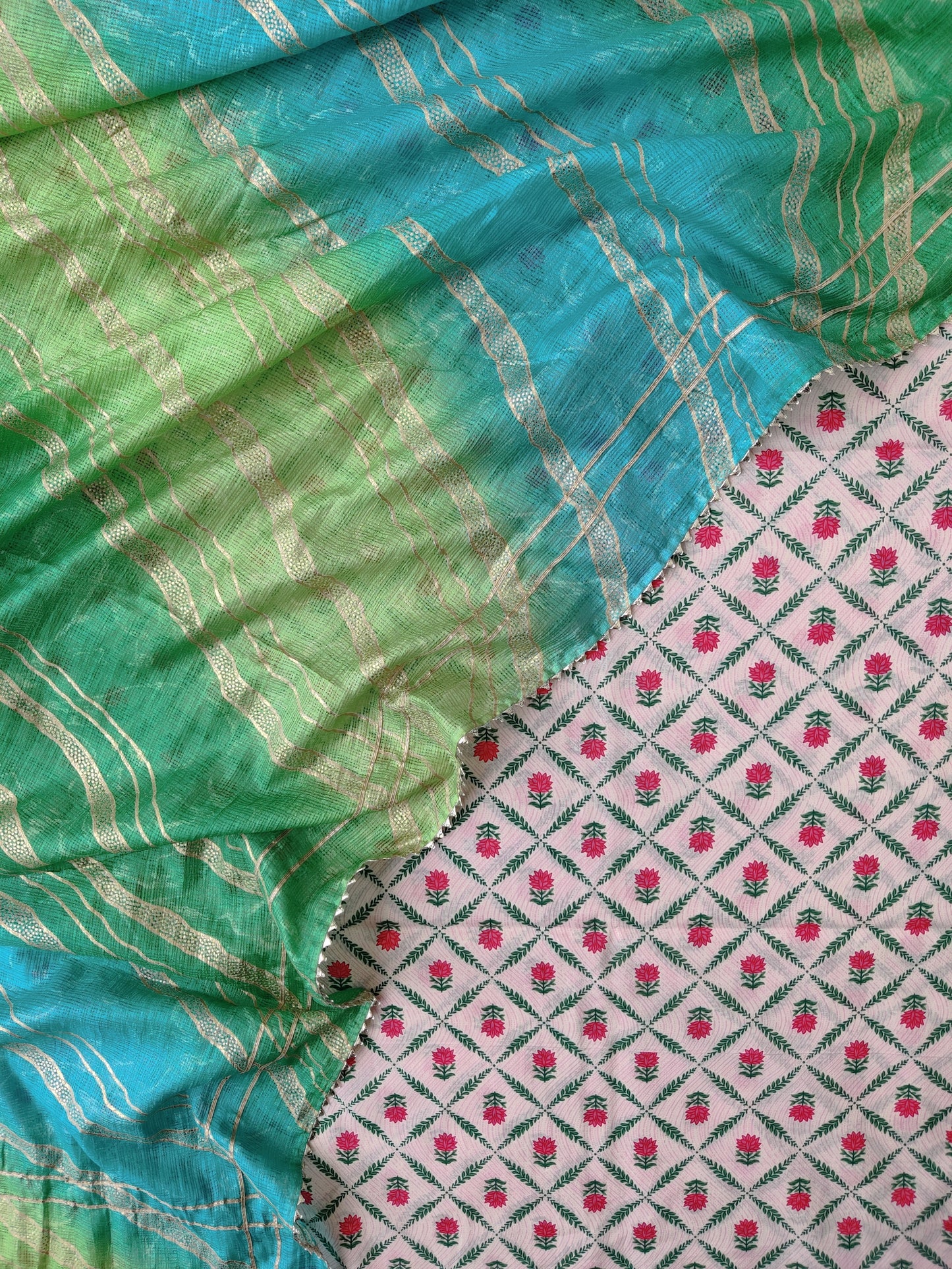 (SALE) TOP & DUPATTA Combo Set 2.5 Mtr each (NO BOTTOM)