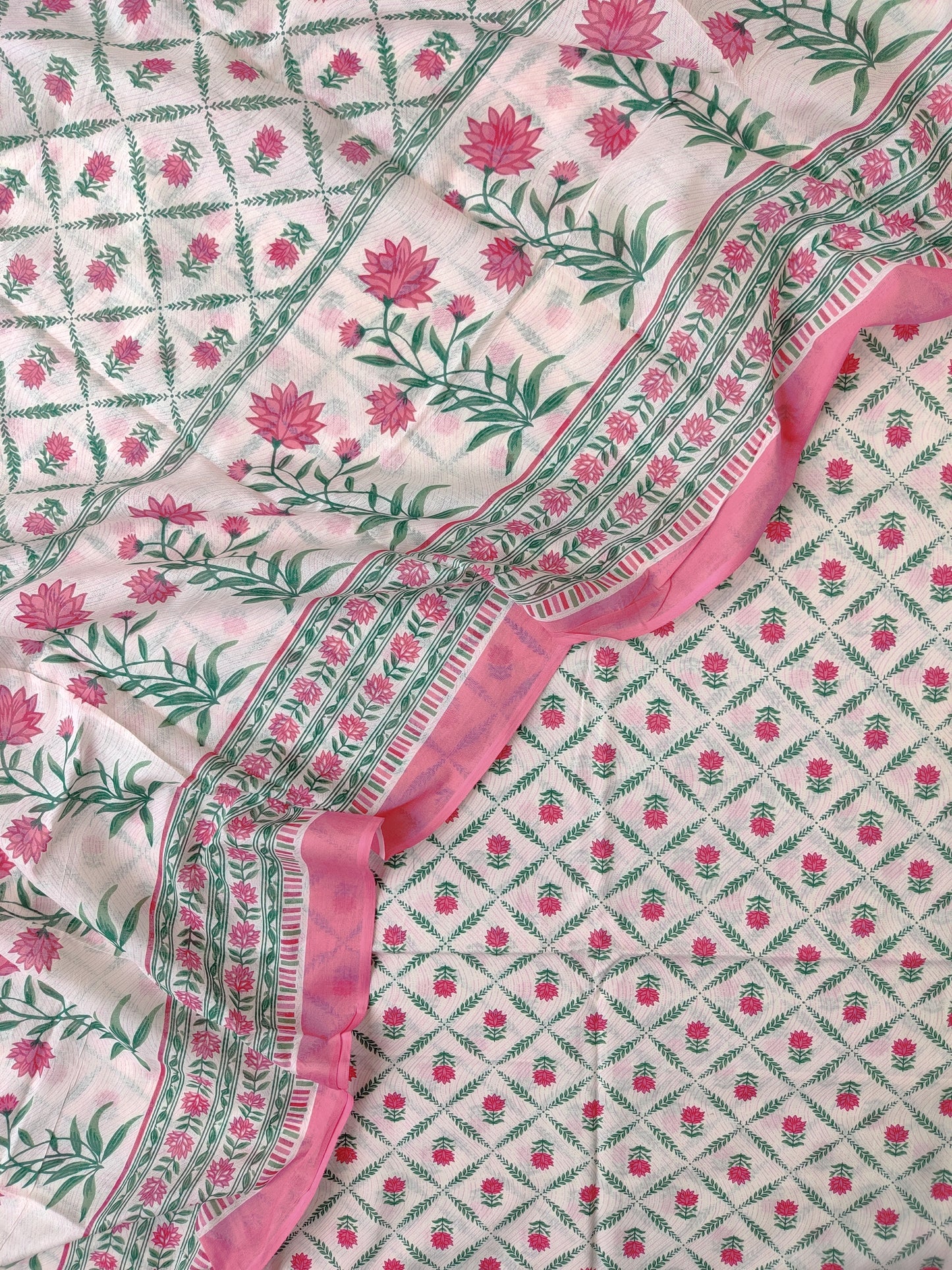 (SALE) TOP & DUPATTA Combo Set 2.5 Mtr each (NO BOTTOM)