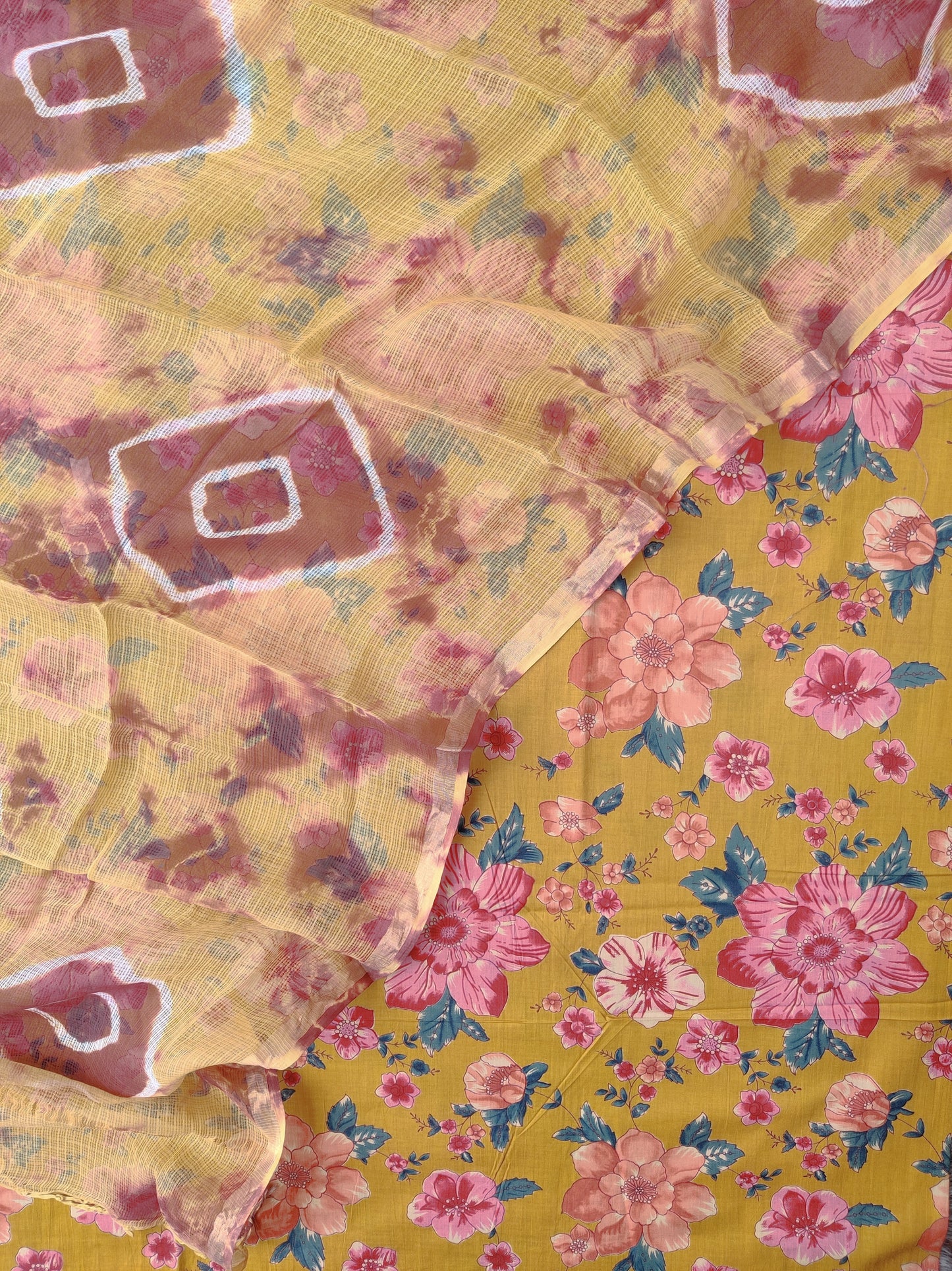 (SALE) TOP & DUPATTA Combo Set 2.5 Mtr each (NO BOTTOM)