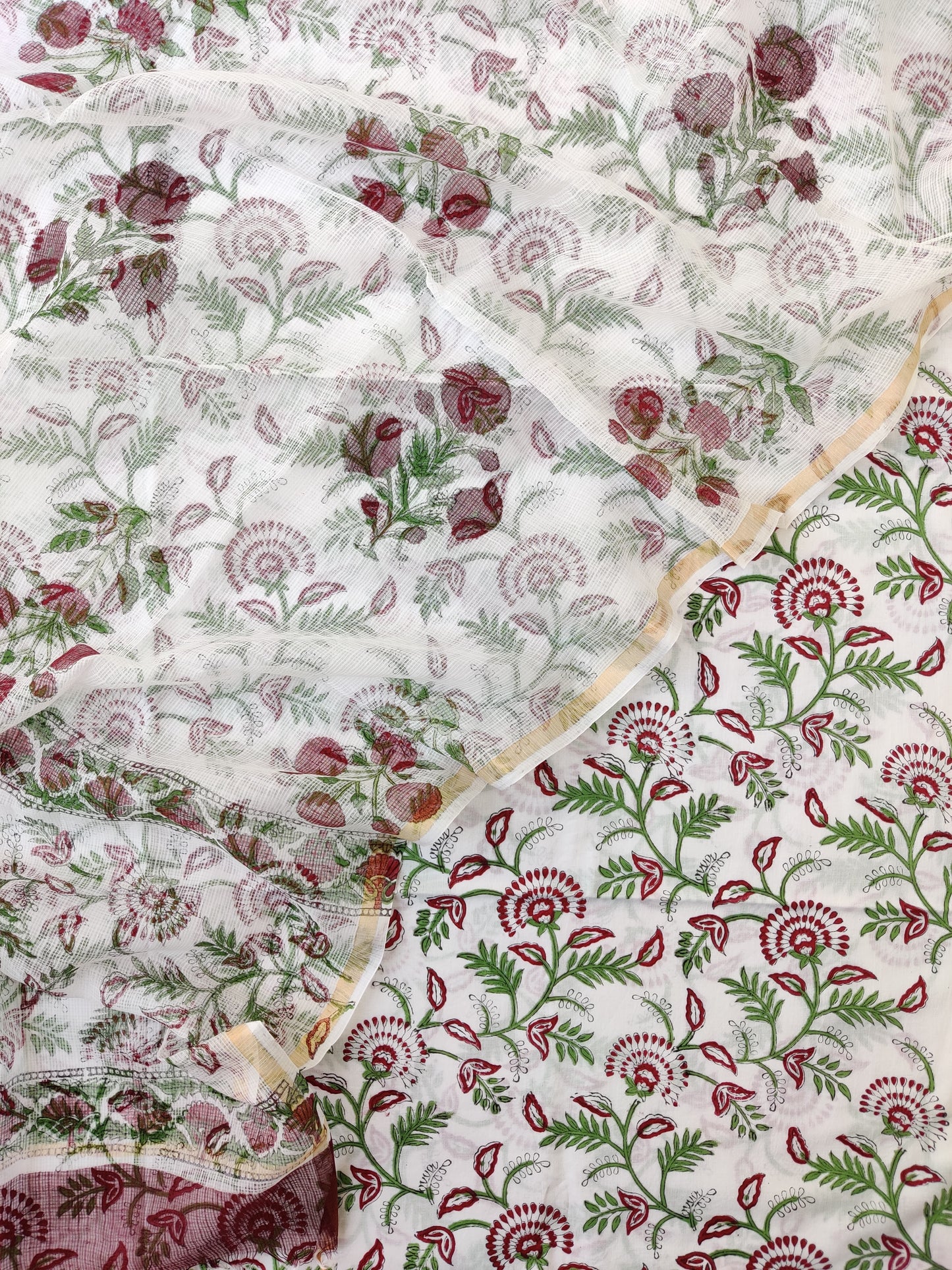(SALE) TOP & DUPATTA Combo Set 2.5 Mtr each (NO BOTTOM)