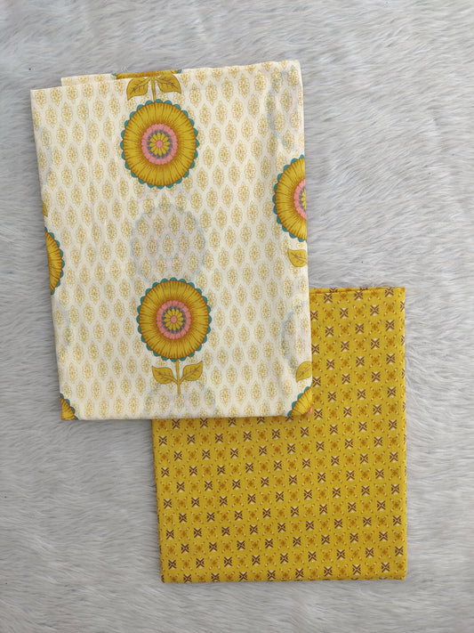 Jaipuri Printed Cotton Combo Set 2.5 Mtr each