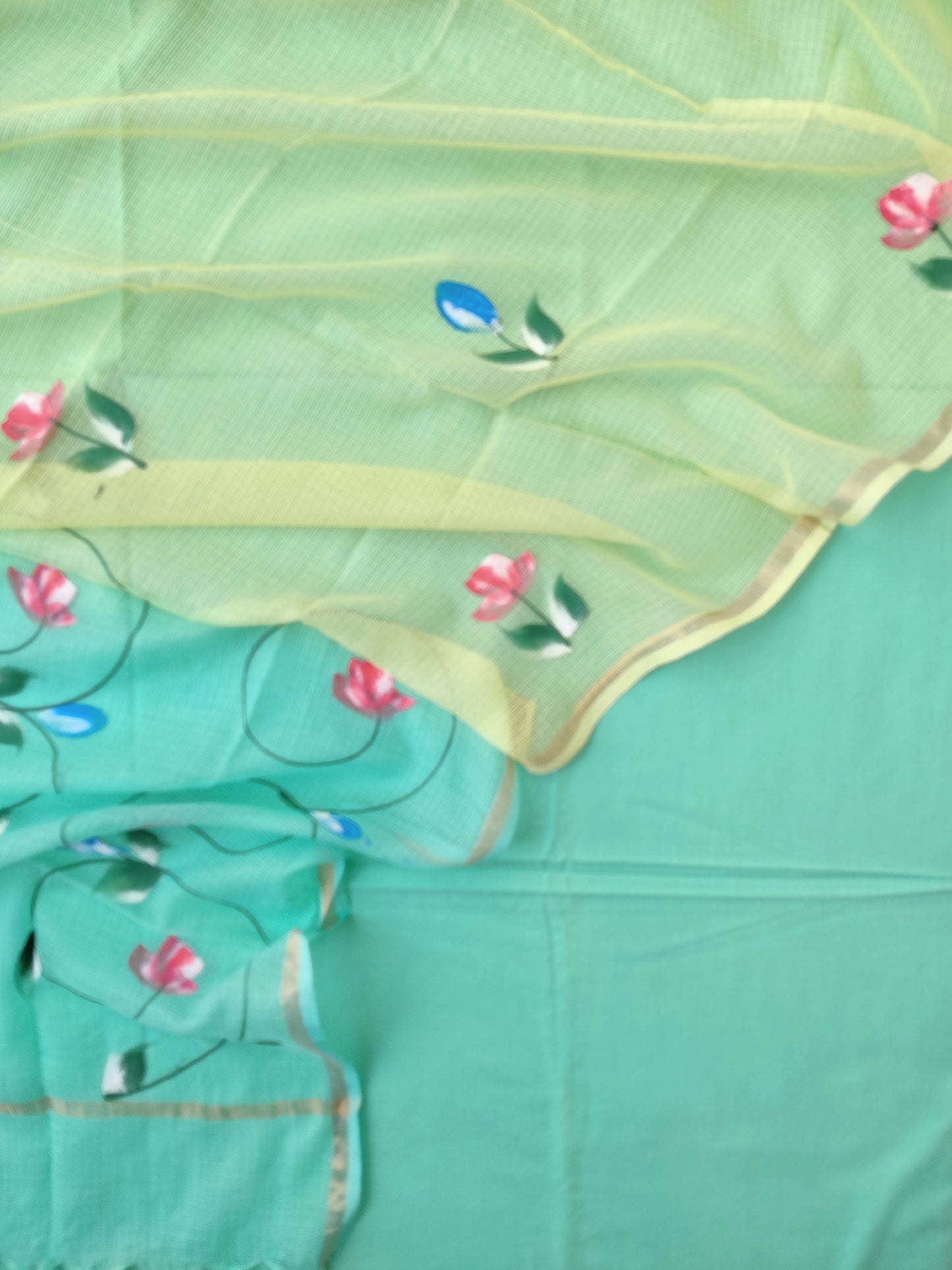 (SALE) TOP & DUPATTA Combo Set 2.5 Mtr each (NO BOTTOM)