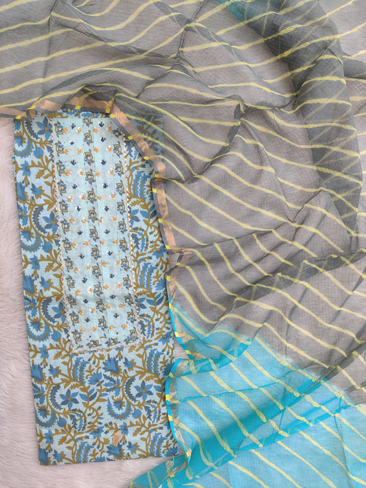 (SALE) TOP & DUPATTA Combo Set 2.5 Mtr each (NO BOTTOM)
