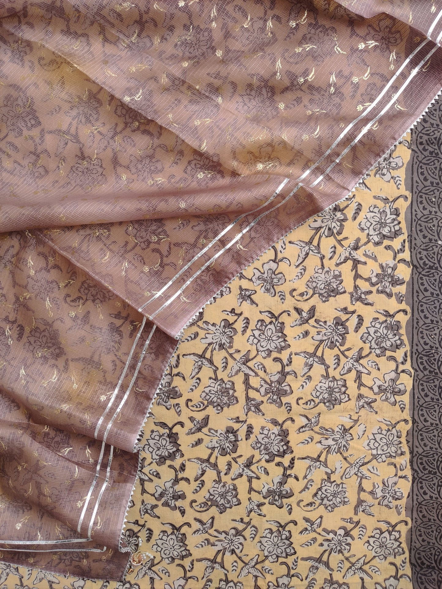 (SALE) TOP & DUPATTA Combo Set 2.5 Mtr each (NO BOTTOM)