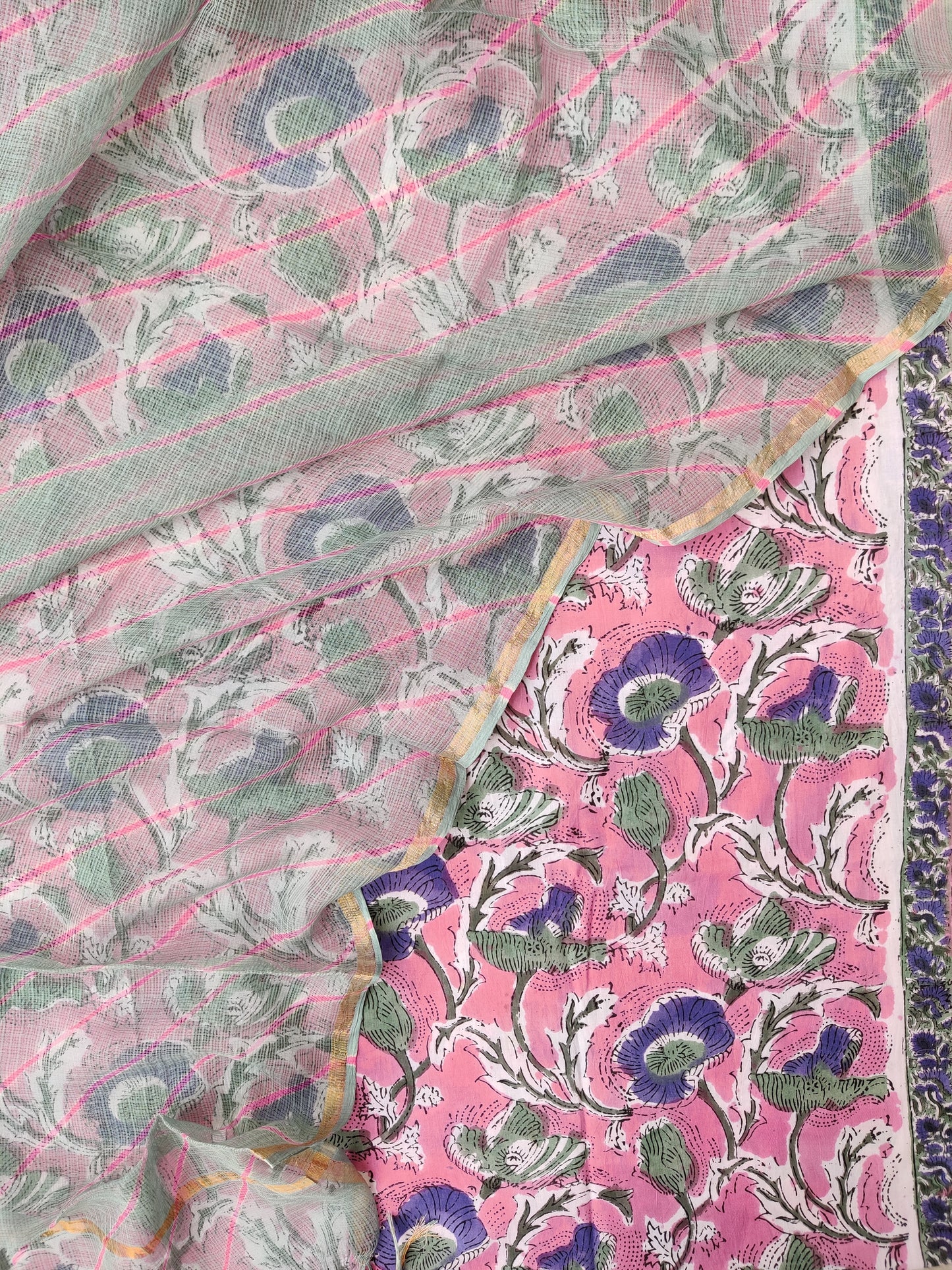 (SALE) TOP & DUPATTA Combo Set 2.5 Mtr each (NO BOTTOM)