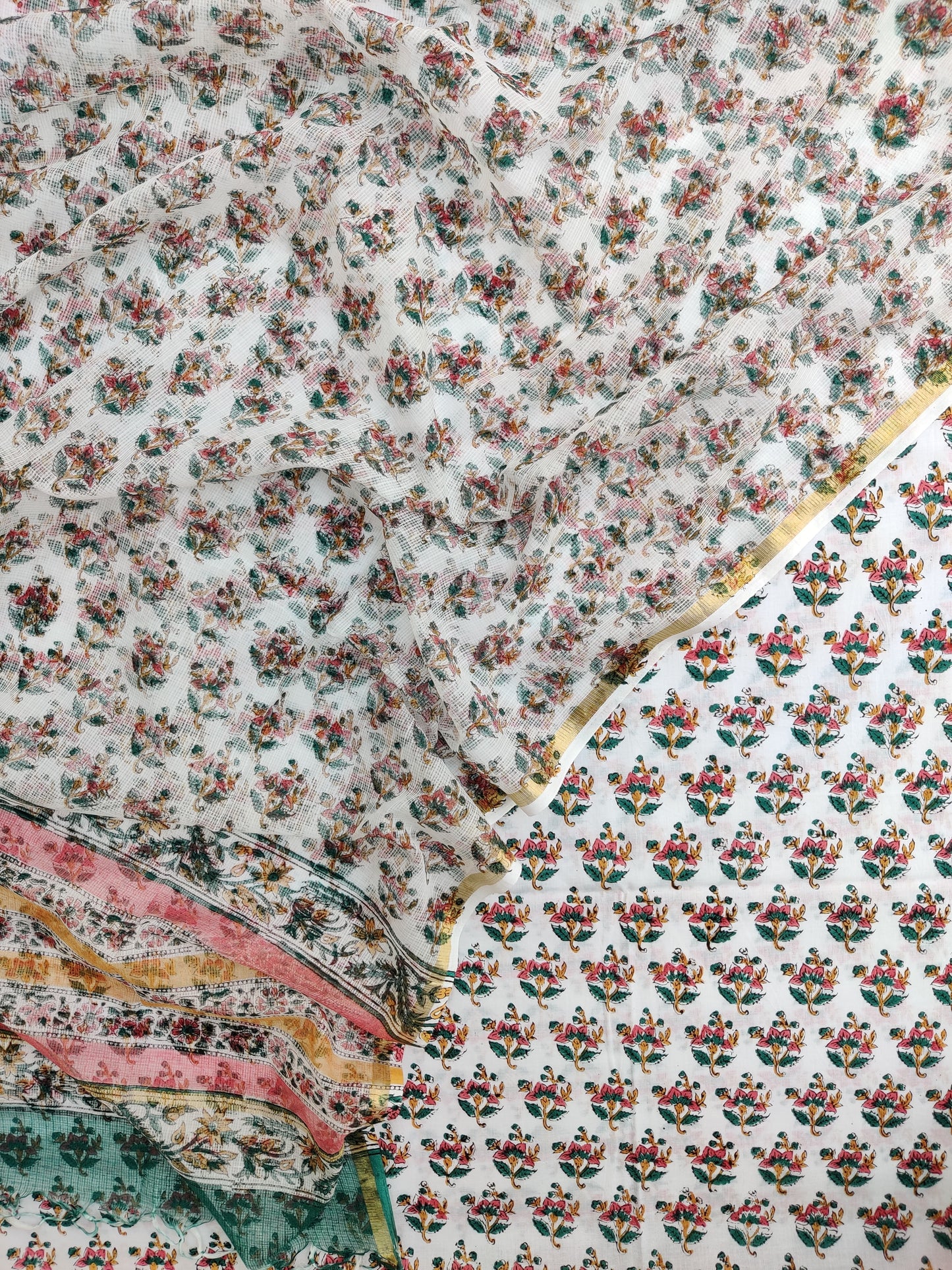 (SALE) TOP & DUPATTA Combo Set 2.5 Mtr each (NO BOTTOM)