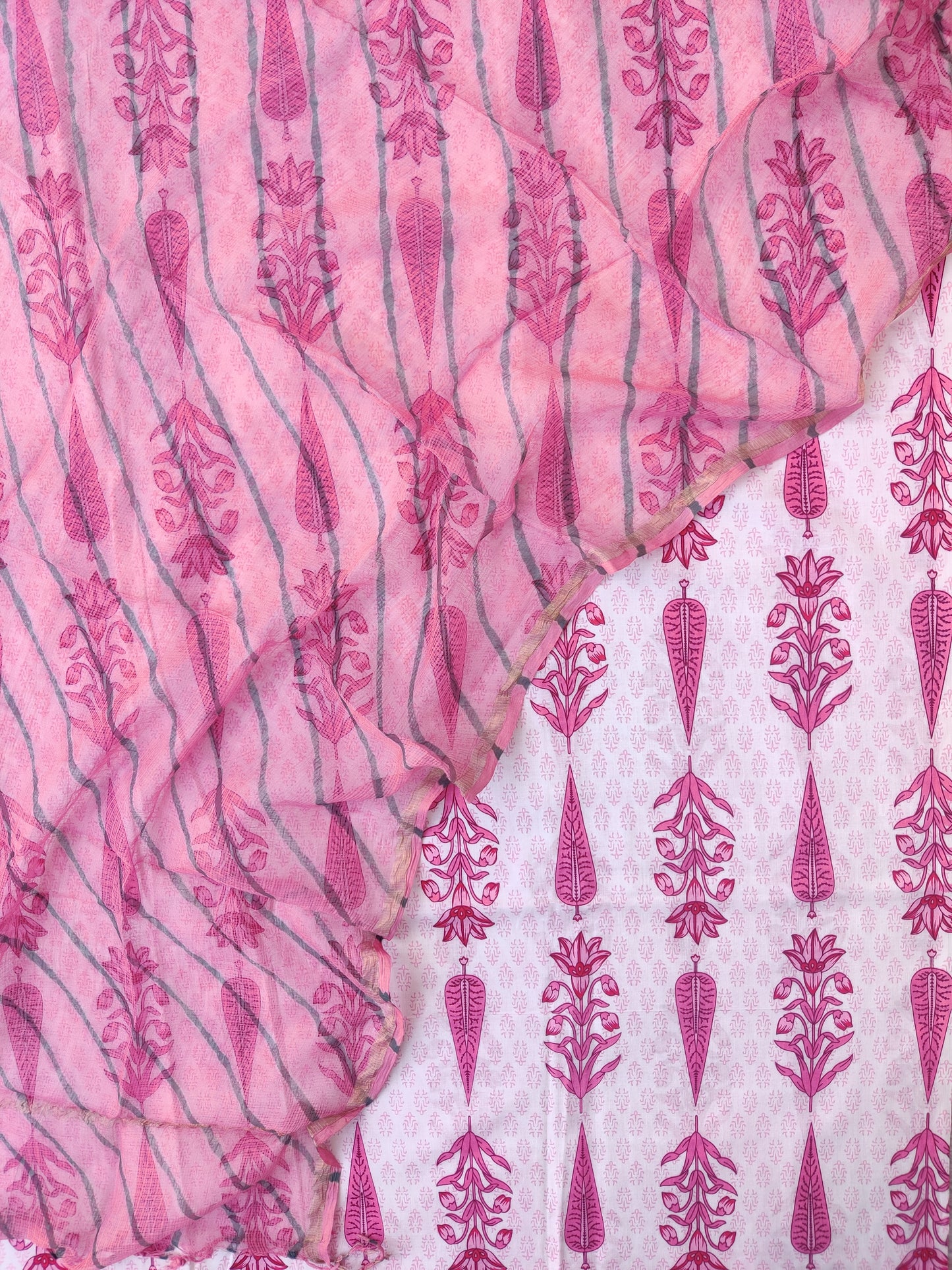 (SALE) TOP & DUPATTA Combo Set 2.5 Mtr each (NO BOTTOM)