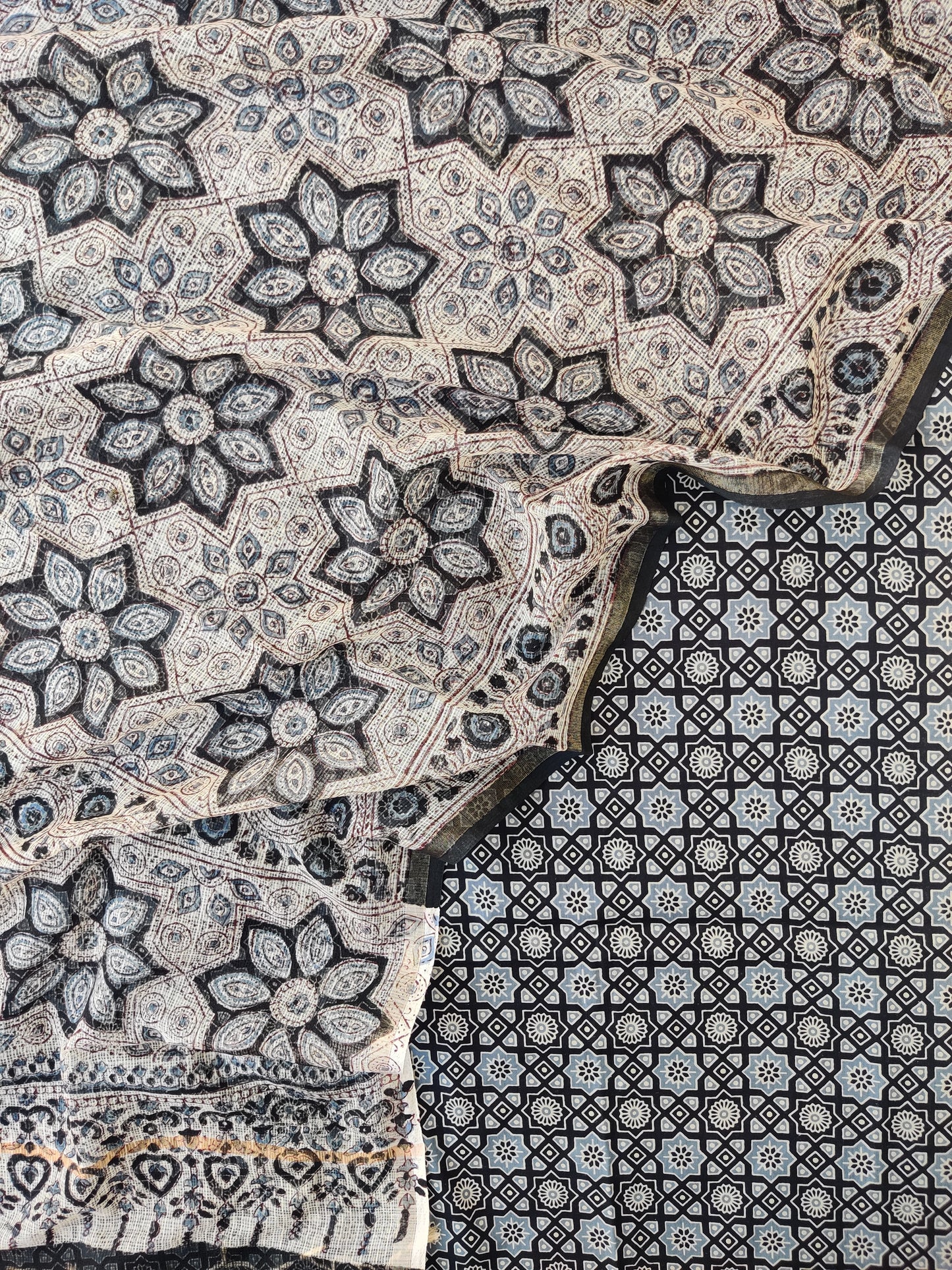 (SALE) TOP & DUPATTA Combo Set 2.5 Mtr each (NO BOTTOM)