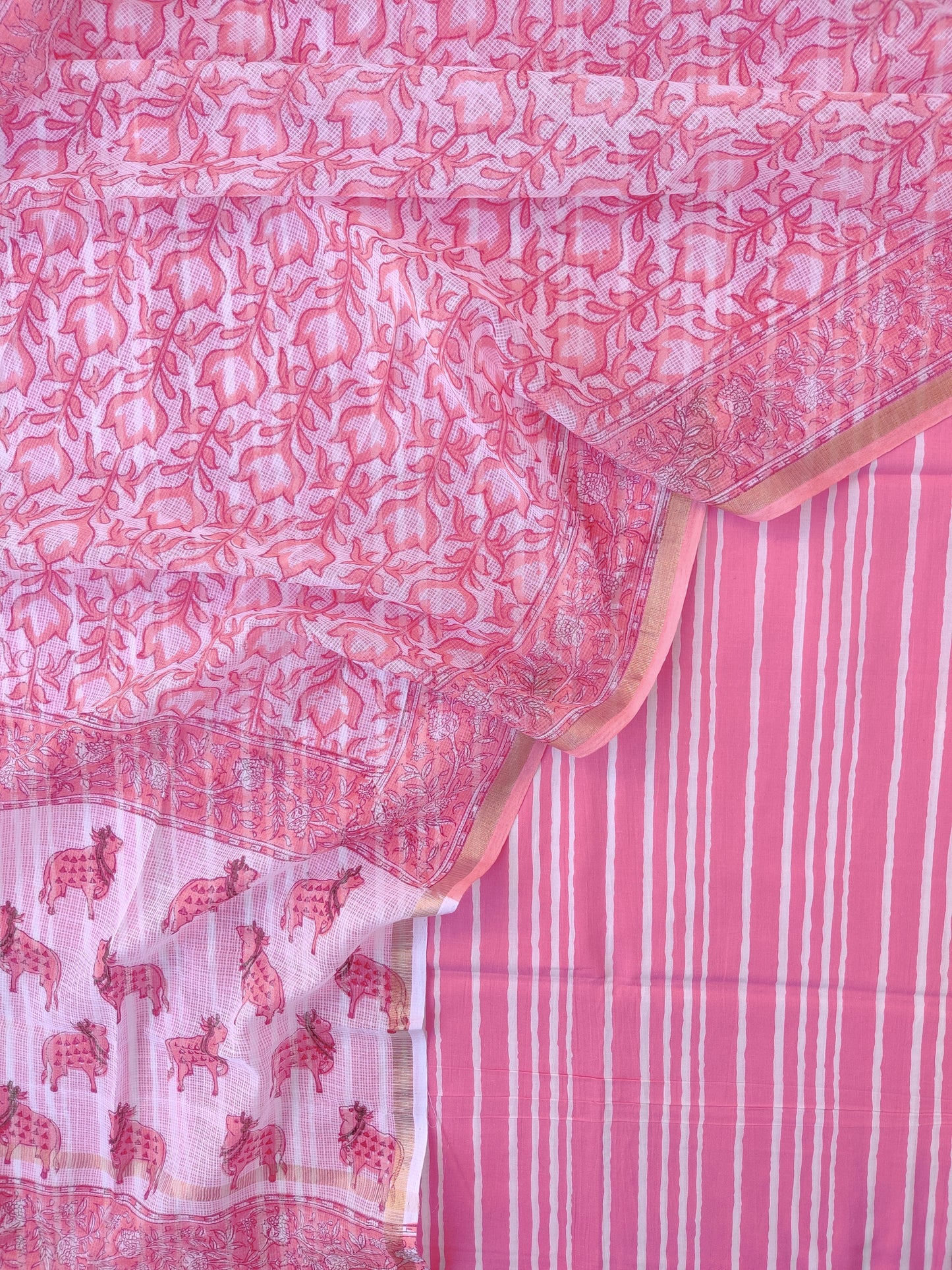 (SALE) TOP & DUPATTA Combo Set 2.5 Mtr each (NO BOTTOM)