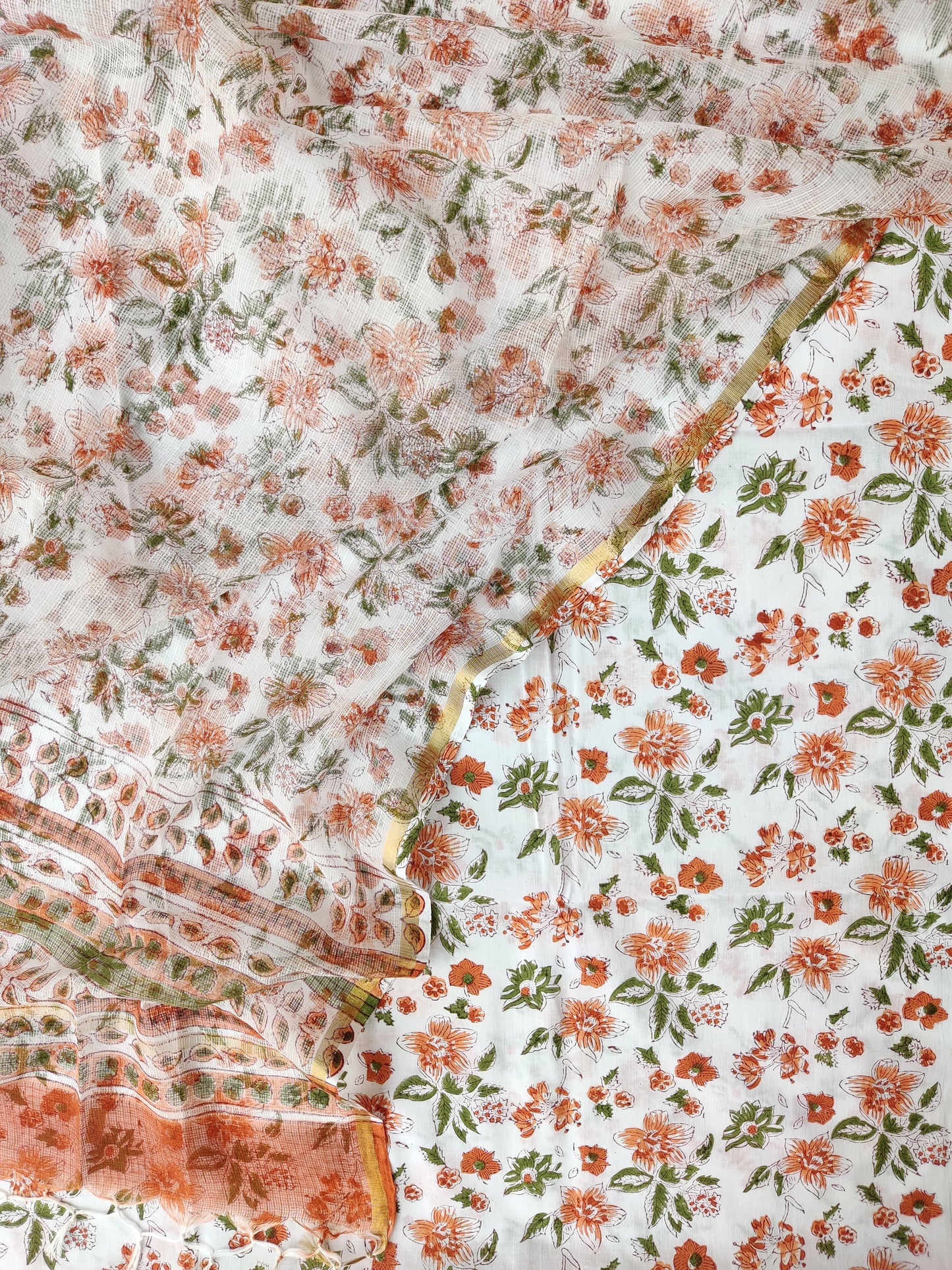 (SALE) TOP & DUPATTA Combo Set 2.5 Mtr each (NO BOTTOM)