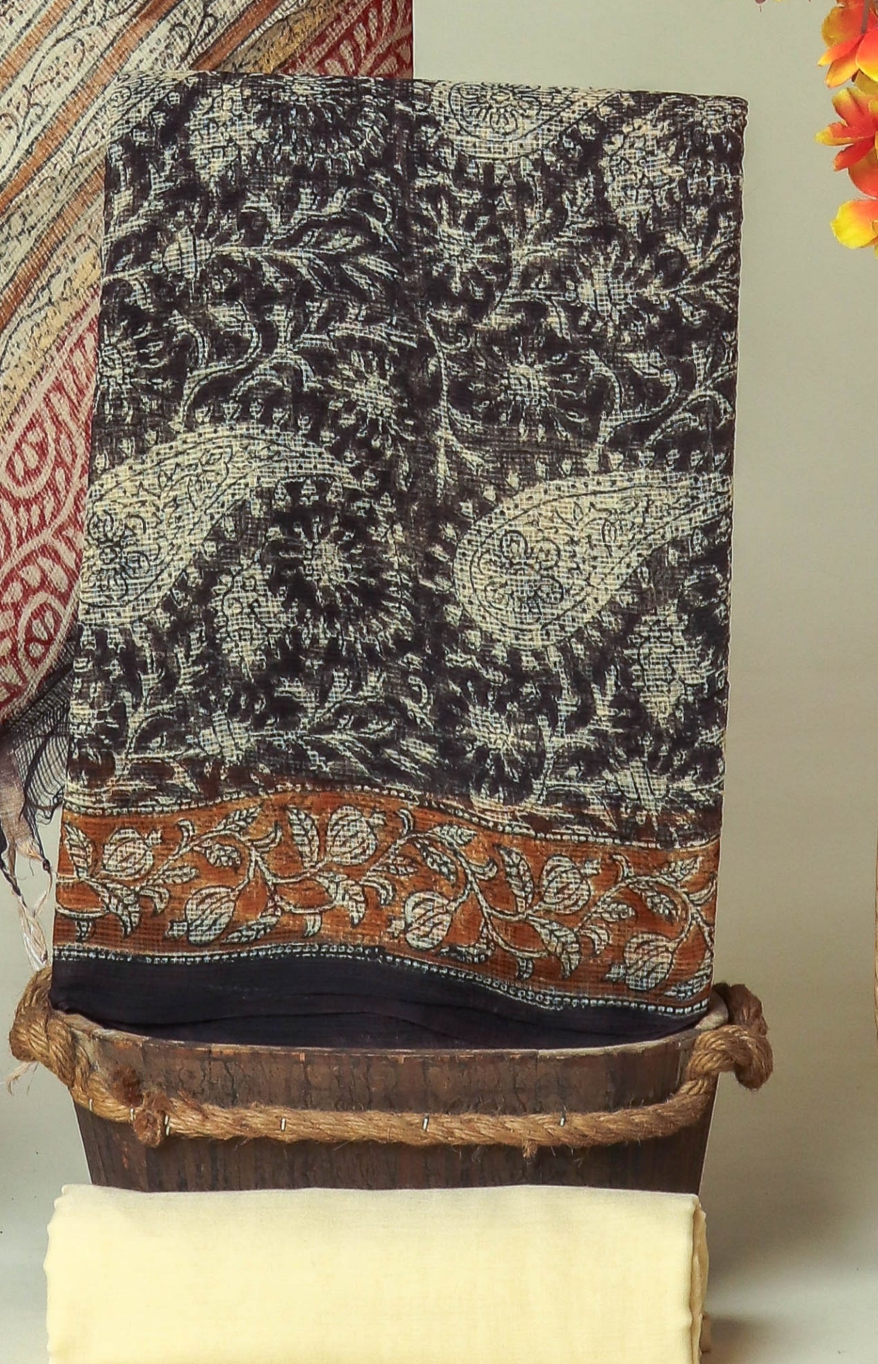 PURE KOTA DORIA SUIT WITH PURE KOTA DORIA DUPATTA WITH (ATTACHED LINING)