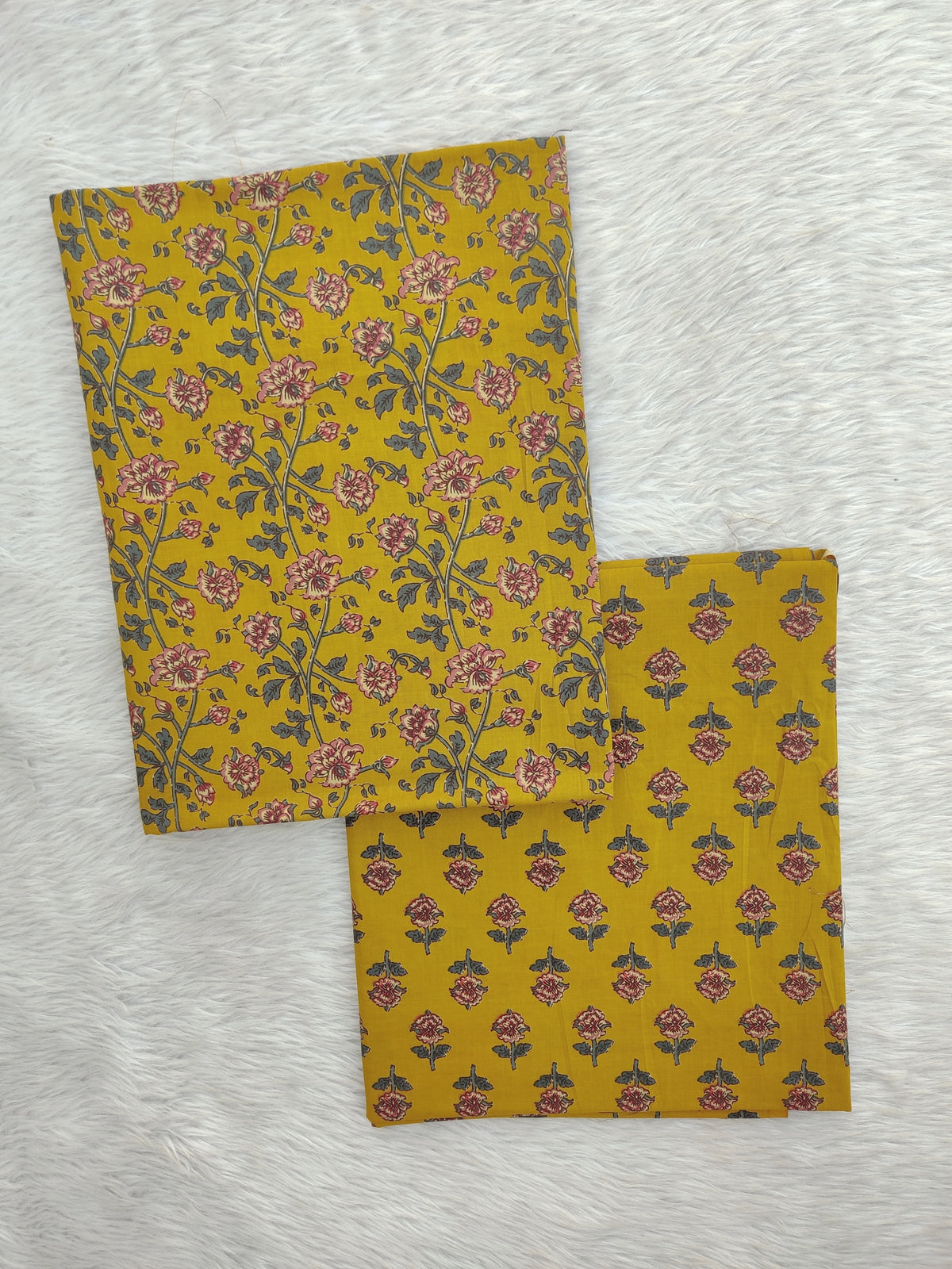 Jaipuri Printed Cotton Combo Set 2.5 Mtr each