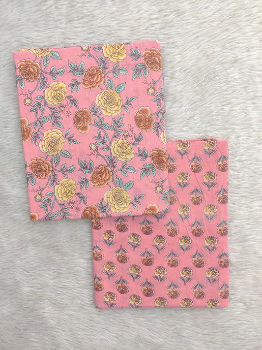 Jaipuri Printed Cotton Combo Set 2.5 Mtr each