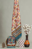 Hand Block Printed Chanderi Silk Suits with Chanderi Silk Dupatta