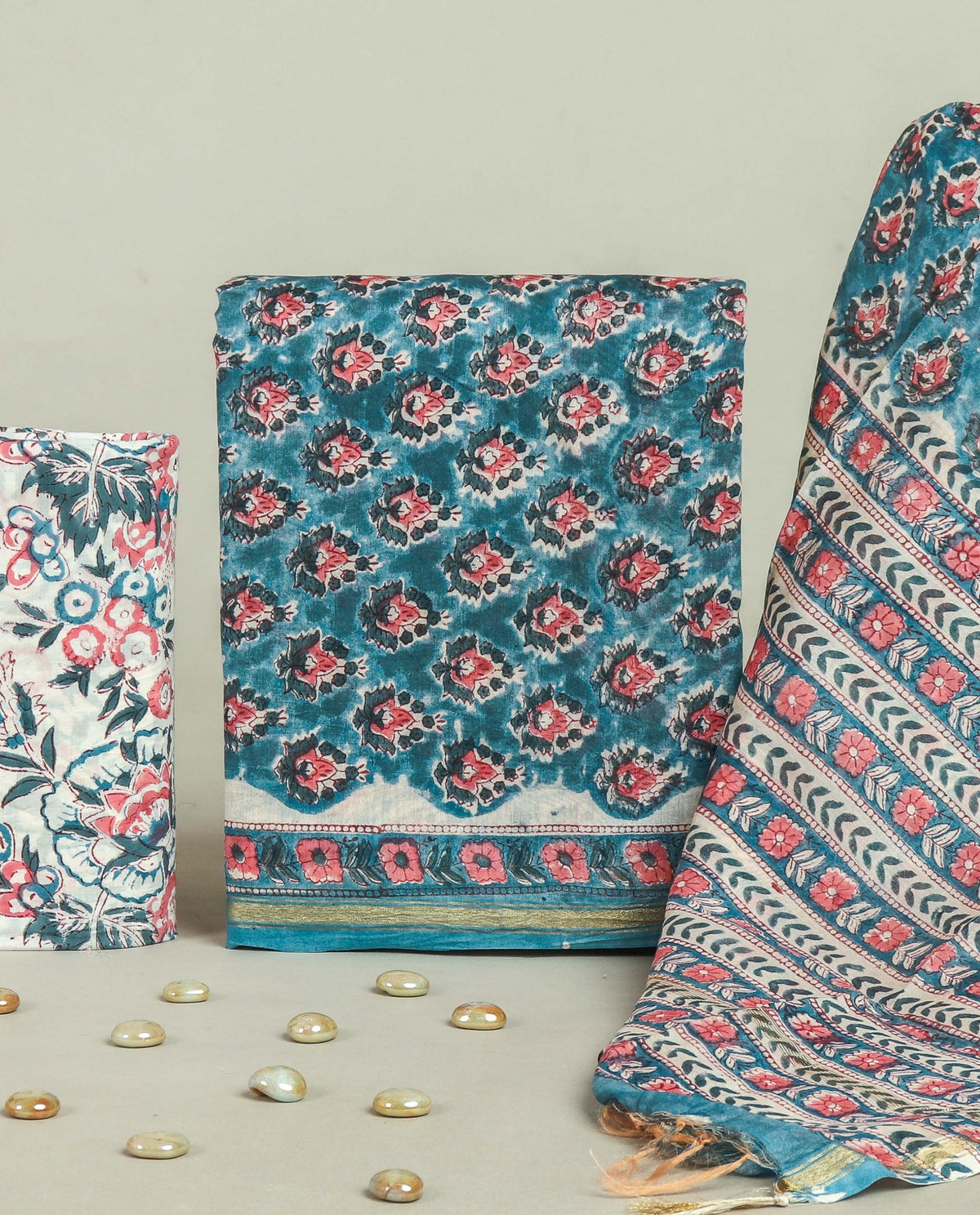 Beautiful Chanderi Silk Suits with Chanderi Silk Dupatta