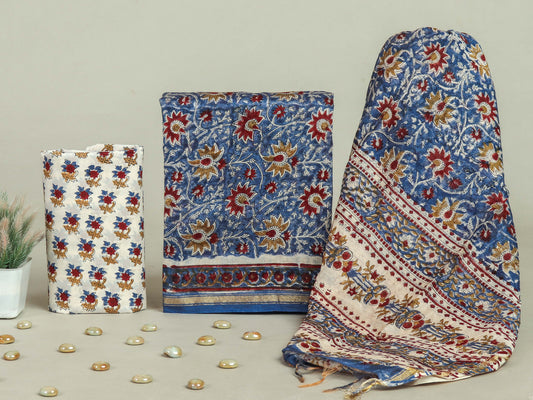 Beautiful Chanderi Silk Suits with Chanderi Silk Dupatta