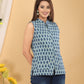 Jaipuri Reversible Quilted Cotton Sleeveless Jackets