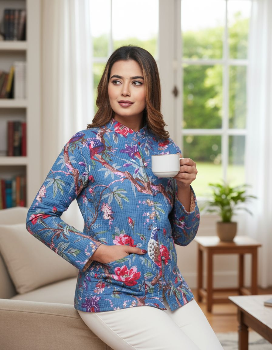 Reversible Quilted Cotton Jackets