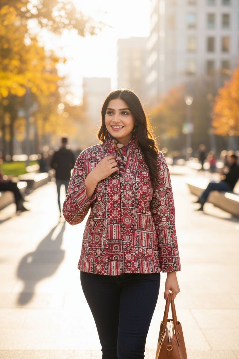 Reversible Quilted Cotton Jackets