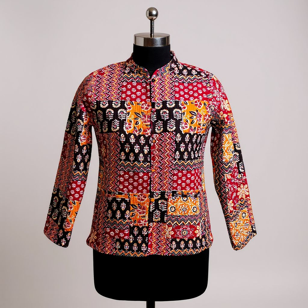 Jaipuri Reversible Quilted Cotton Jackets