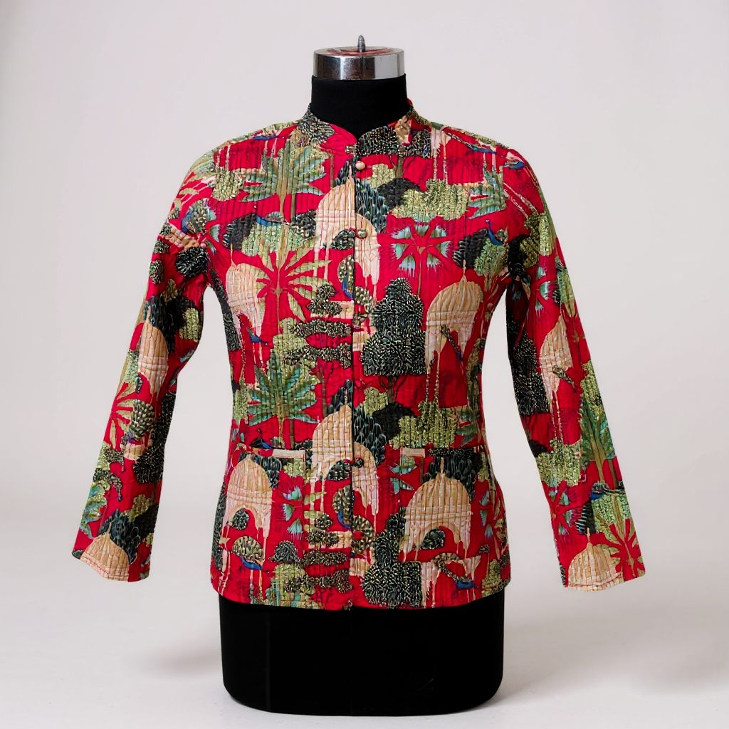 Jaipuri Reversible Quilted Cotton Jackets