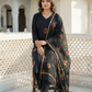 STITCHED Hand Block Printed Cotton suit with kota doria Dupatta