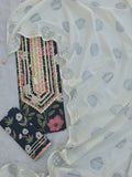 (SALE) JAIPURI PRINTED GOTA LACE NECK WORK SUITS WITH KOTA DORIA DUPATTA