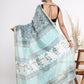 Chanderi Silk Hand Block Printed Saree with Blouse Piece