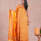 Hand Block Printed Modal Silk Suit with Modal Silk Lagdi Patta Dupatta