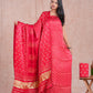 Hand Block Printed Modal Silk Suit with Modal Silk Lagdi Patta Dupatta