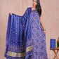 Hand Block Printed Modal Silk Suit with Modal Silk Lagdi Patta Dupatta