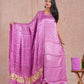 Hand Block Printed Modal Silk Suit with Modal Silk Lagdi Patta Dupatta
