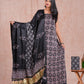 Hand Block Printed Modal Silk Suit with Modal Silk Lagdi Patta Dupatta