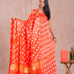 Bandhej Modal Silk Suit with Modal Silk Lagdi Patta Dupatta