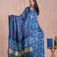Vanaspati Ajrakh Hand Block Printed Modal Silk Suit with Modal Silk Lagdi Patta Dupatta