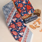 Jaipuri Printed Cotton Suit with mulmul cotton Dupatta