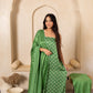 Hand Block Printed Modal Silk Suit with Modal Silk Lagdi Patta Dupatta