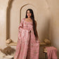 Hand Block Printed Modal Silk Suit with Modal Silk Lagdi Patta Dupatta