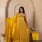 Hand Block Printed Modal Silk Suit with Modal Silk Lagdi Patta Dupatta
