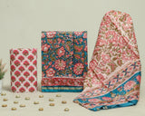Beautiful Chanderi Silk Suits with Chanderi Silk Dupatta