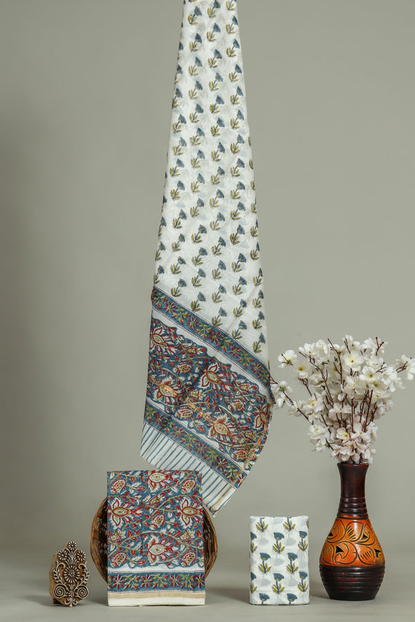 Beautiful Chanderi Silk Suits with Chanderi Silk Dupatta