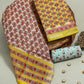 Hand Block Printed Maheshwari Silk Suit with Maheshwari Silk Dupatta