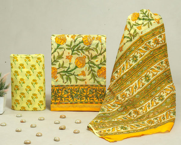 Beautiful Chanderi Silk Suits with Chanderi Silk Dupatta