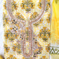 FLORAL PRINTED COTTON GOTA PATTI SUIT WITH COTTON DUPATTA